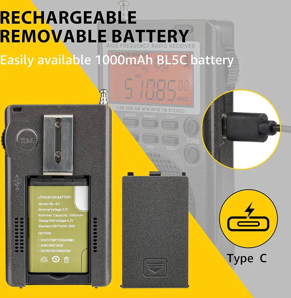 Radio Portable Retekess TR110 : Solution Réception Difficile et Aviation