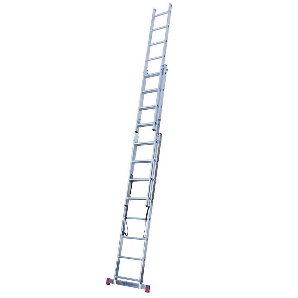 KRAUSE 033383 Alu-V.Leiter Treppe 3x8 Sp. Image du produit 