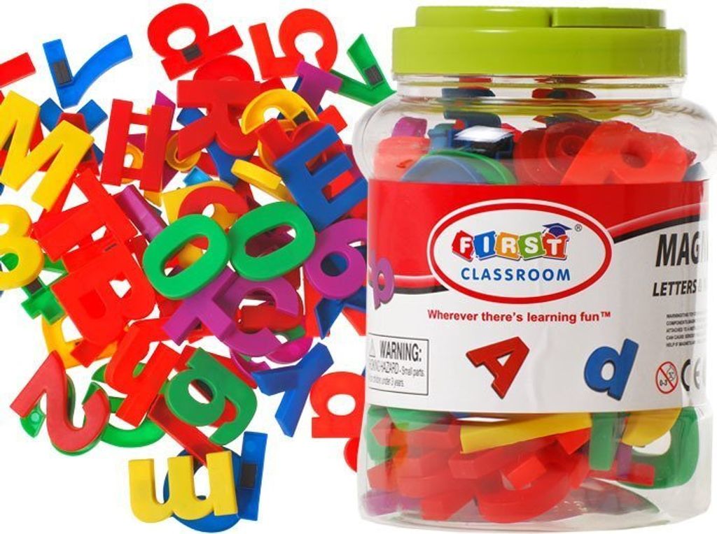 Magnetické písmenka + čísla Jokomisiada Obrázok produktu 