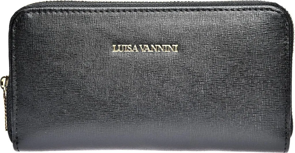 Portefeuille Noir Luisa Vannini AW25 LV 474 NERO - Rangez tout avec classe