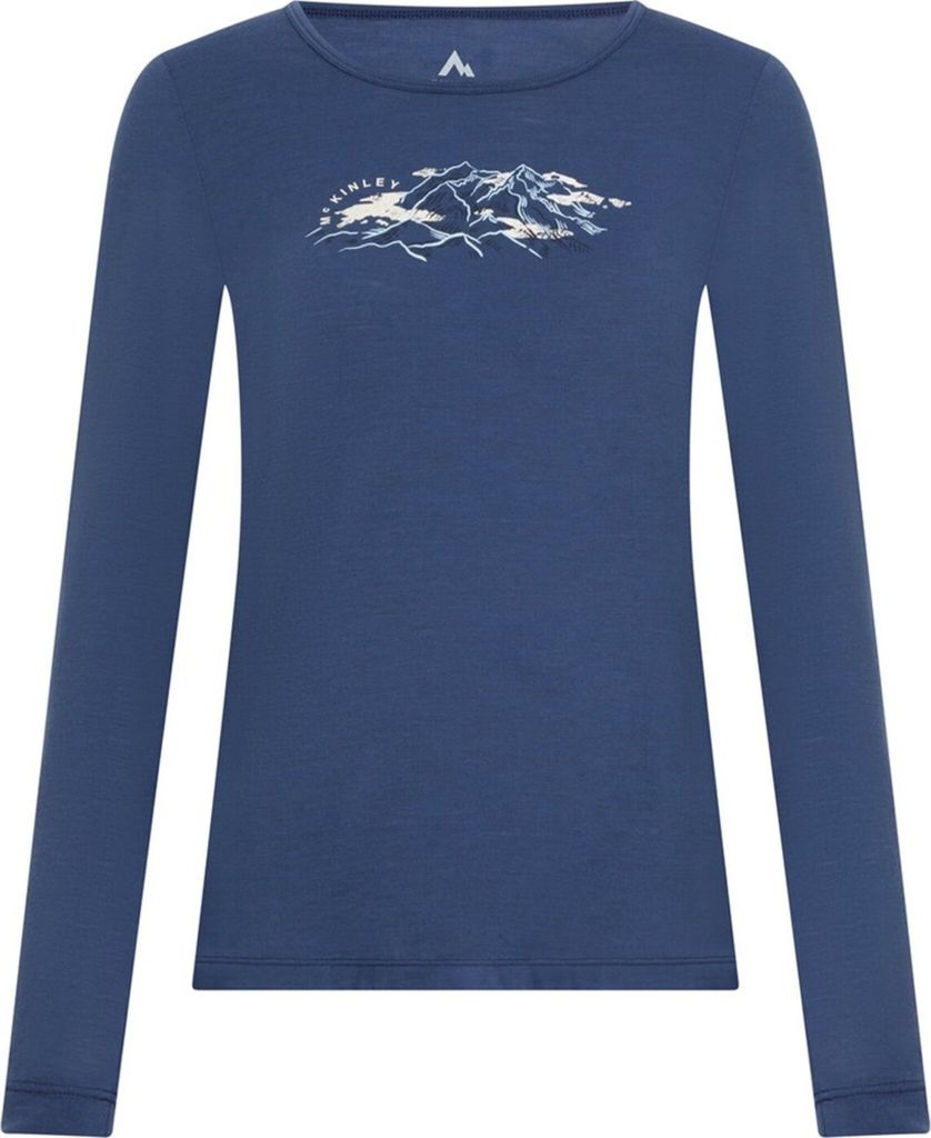 McKINLEY Da.-T-Shirt Shane II LS W NAVY NAVY 38