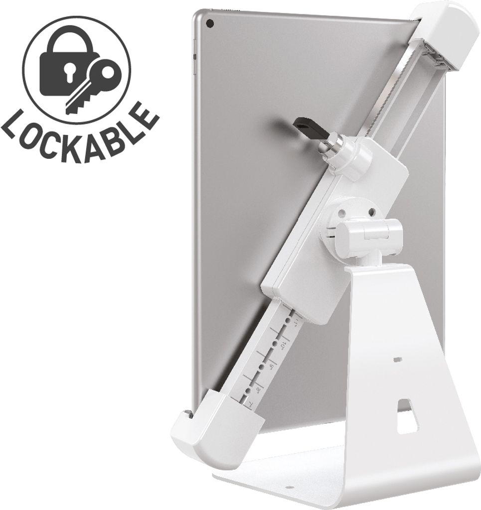 Suport tableta perete Barkan T71HL, alb Obrázek produktu 2