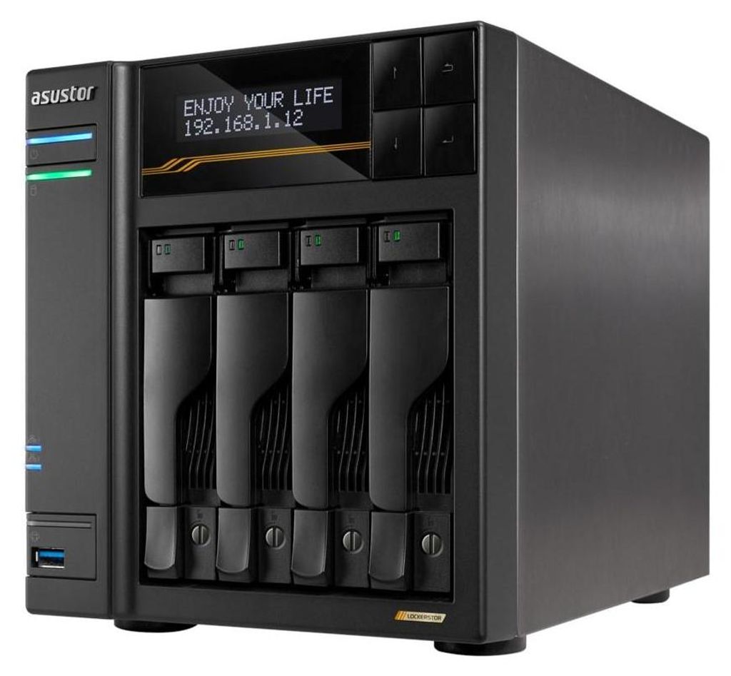 Asustor ASUSTOR LOCKERSTOR 4 Gen3 AS6804T - NAS-Server Image du produit 