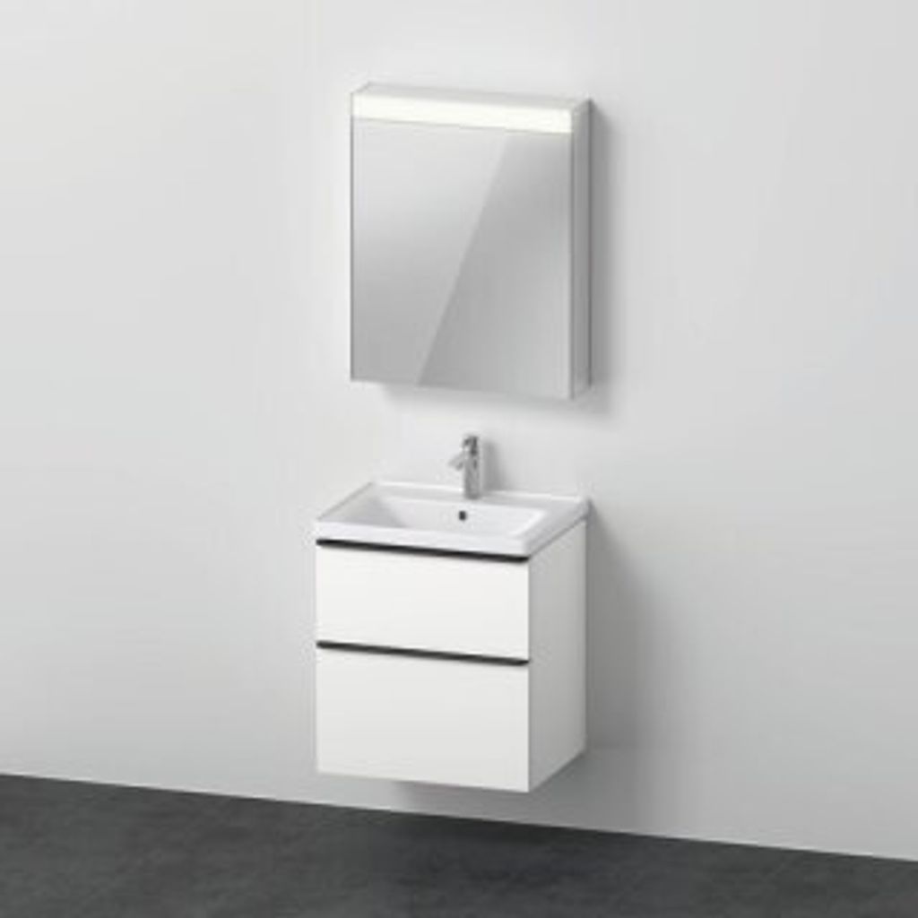 DURAVIT DE0145R18180000 Möbel-WT mit WTU und Spiegelschrank D