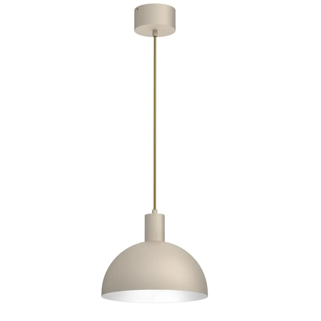 Lampe suspendue crème Handa Luminex 1xE27 15W - Luminaire minimaliste