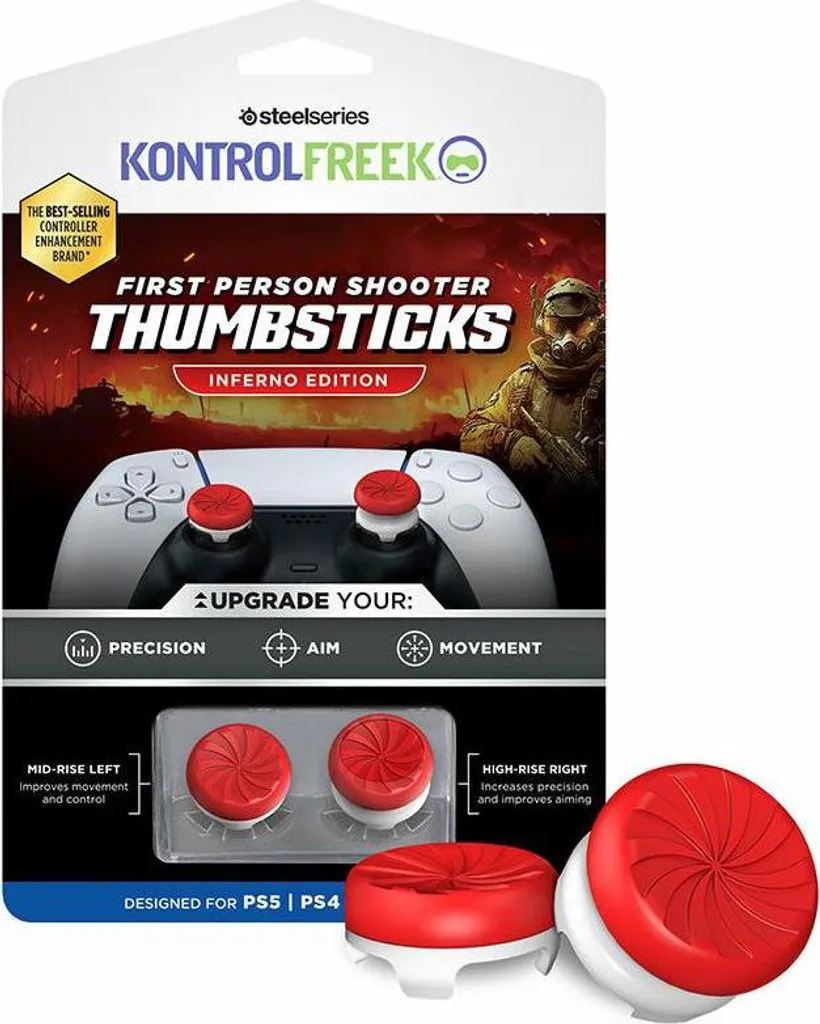 Esperienza Premium PS5: Impugnature SteelSeries 6150 per un Comfort Totale