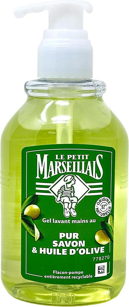 Le Petit Marseillais Flüssigseife Pur Savon Olive, 300 ml – Natürliche Pflege aus Frankreich