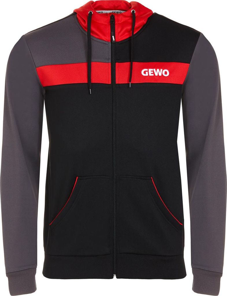 GEWO Hoodie Ravenna schwarz/nine iron XS