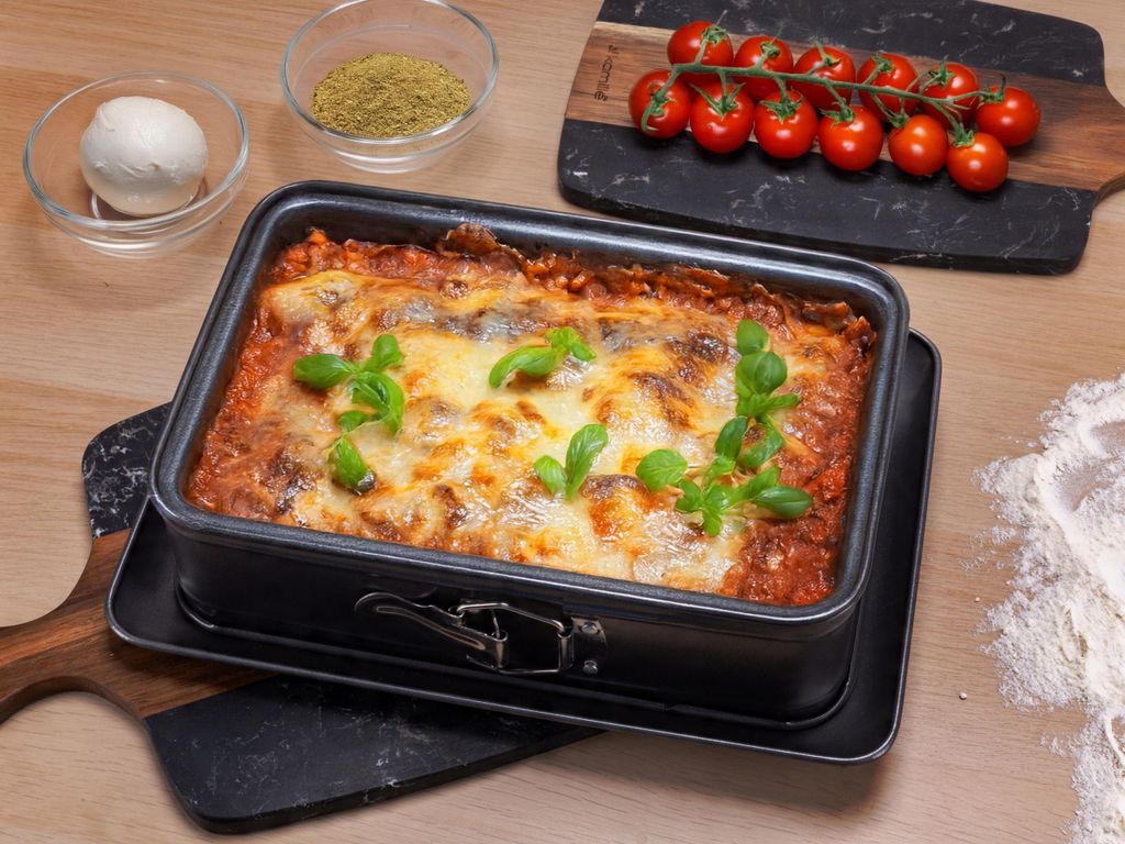 Form Blech Zum Backen Von Kuchen Und Torte Aufklappbare Produktbild 