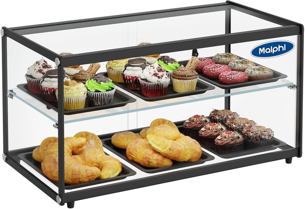 73,7 cm hohe Etagere-Vitrine für Konditorei und Bäckerei Produktbild 
