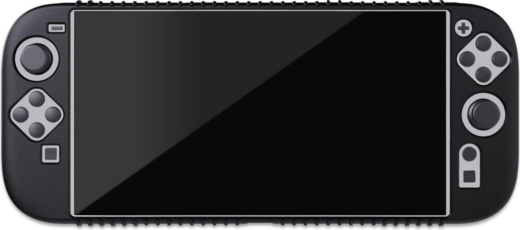 NACON SWITCHNEWGLOVEBLACK, Cover, Nintendo, Schwarz, Silikon, Nintendo Switch 2, Karton mit Aufhänger