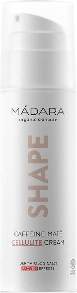 MÁDARA Cosmetics Caffeine-Maté Cellulite Cream, Creme, Frauen, Anti-Zellulite, Jeder Hauttyp, 150 ml, Pumpenflasche