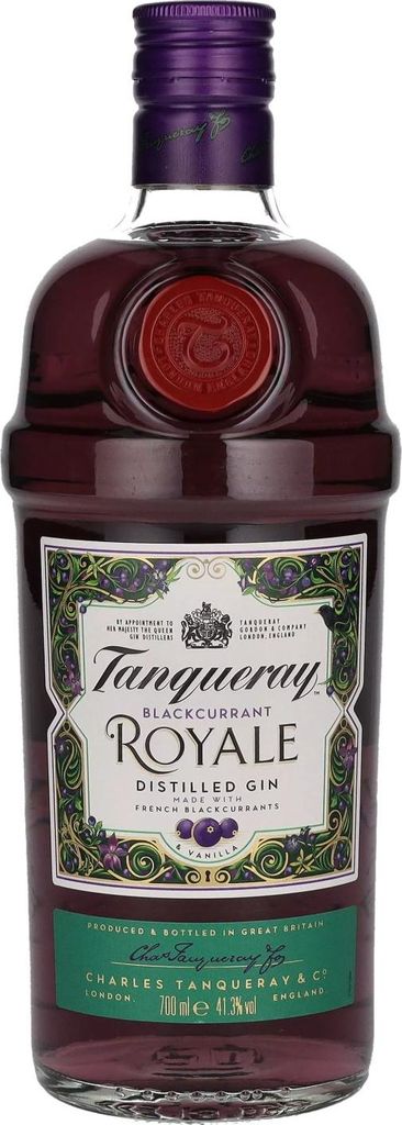 Tanqueray Blackcurrant ROYALE Destilovaný gin 41,3% obj. Obrázok produktu 