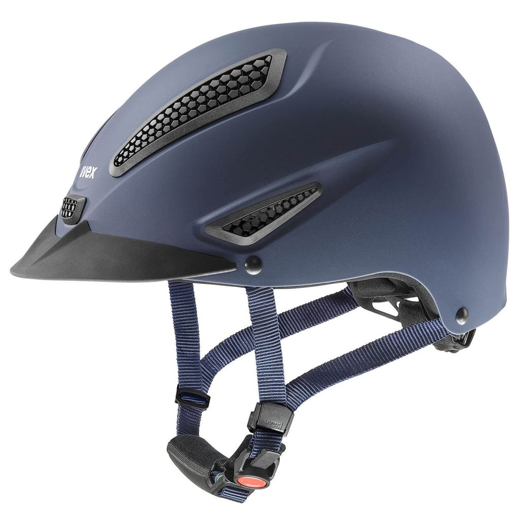 Uvex Reithelm perfexxion III blue mat L-XL