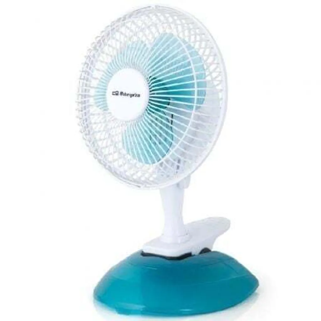 Ventilateur d'Appoint Orbegozo TF 0219 Idéal pour Bureau et Table de Nuit