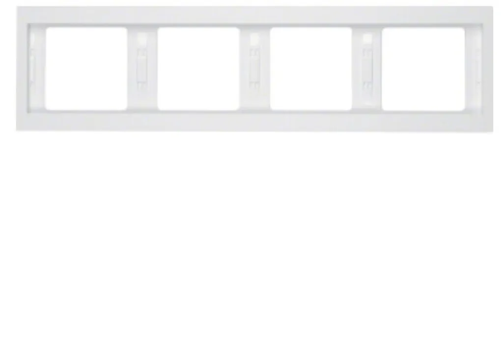 Cadre quadruple blanc polaire 13837009 horizontal haute résistance