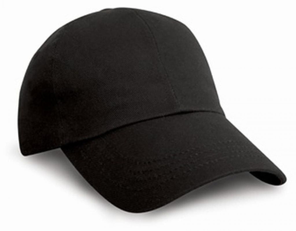 Result Headwear RC010X | Heavy Baumwolle Drill Pro Style Cap / Kappe / Mütze - Farbe: Black - Größe: One Size