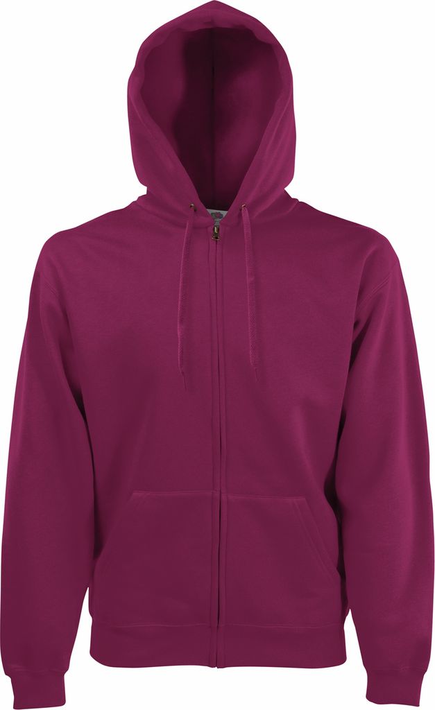 Fruit Of The Loom Herren Kapuzenjacke Premium 70/30 RW3161 (S) (Burgunder)
