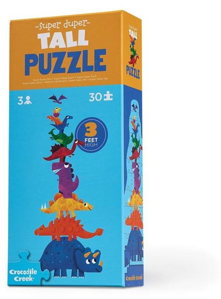 Crocodile Creek Dinosaurier Puzzle 30 Teile - Lernspielzeug für Kinder