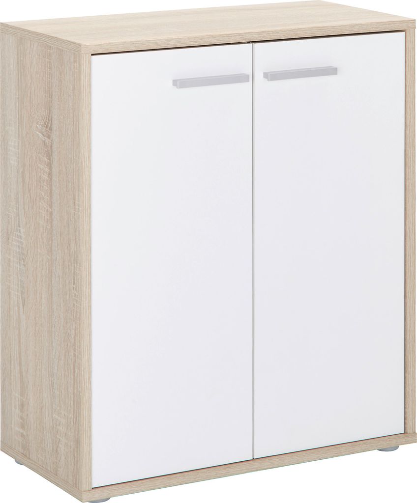 Kommode Komi 2D aus Laminat und Kunststoff, 2-türig, 1 Produktbild 