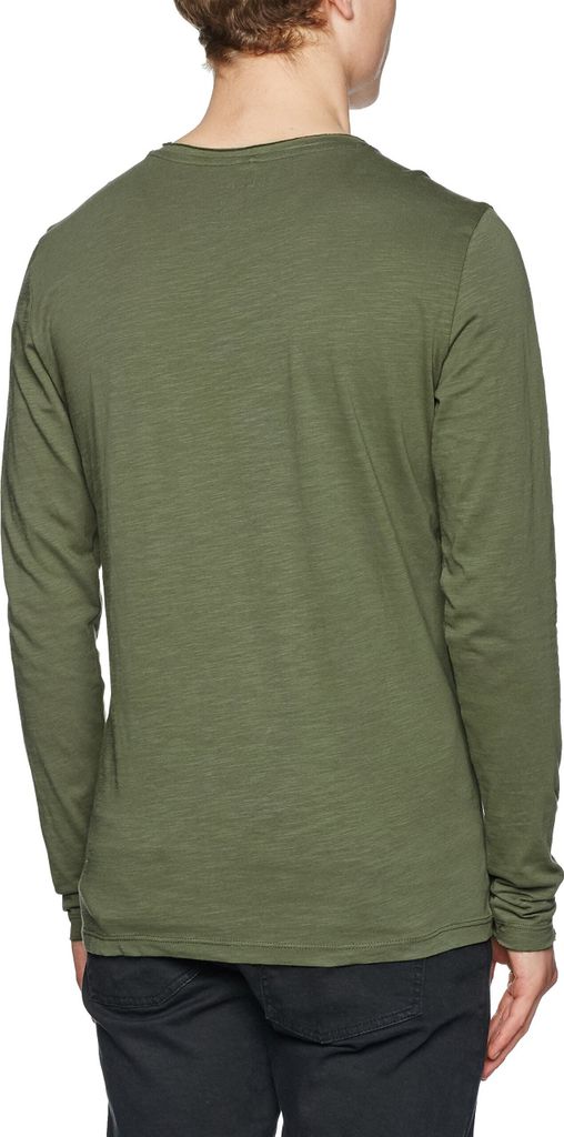 BLEND BHBHNICOLAI Herren Longsleeve Langarmshirt Shirt aus 100% Baumwolle