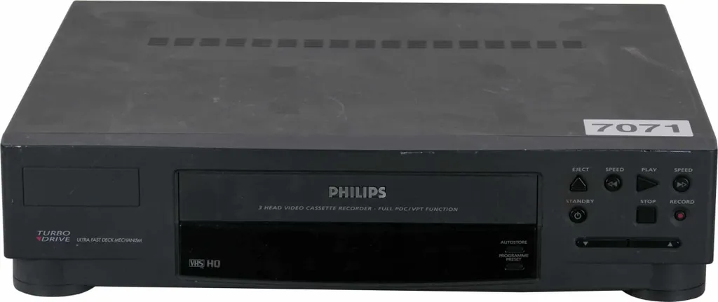 Philips VR343/01 magnétoscope idéal pour visionner vos vieux souvenirs
