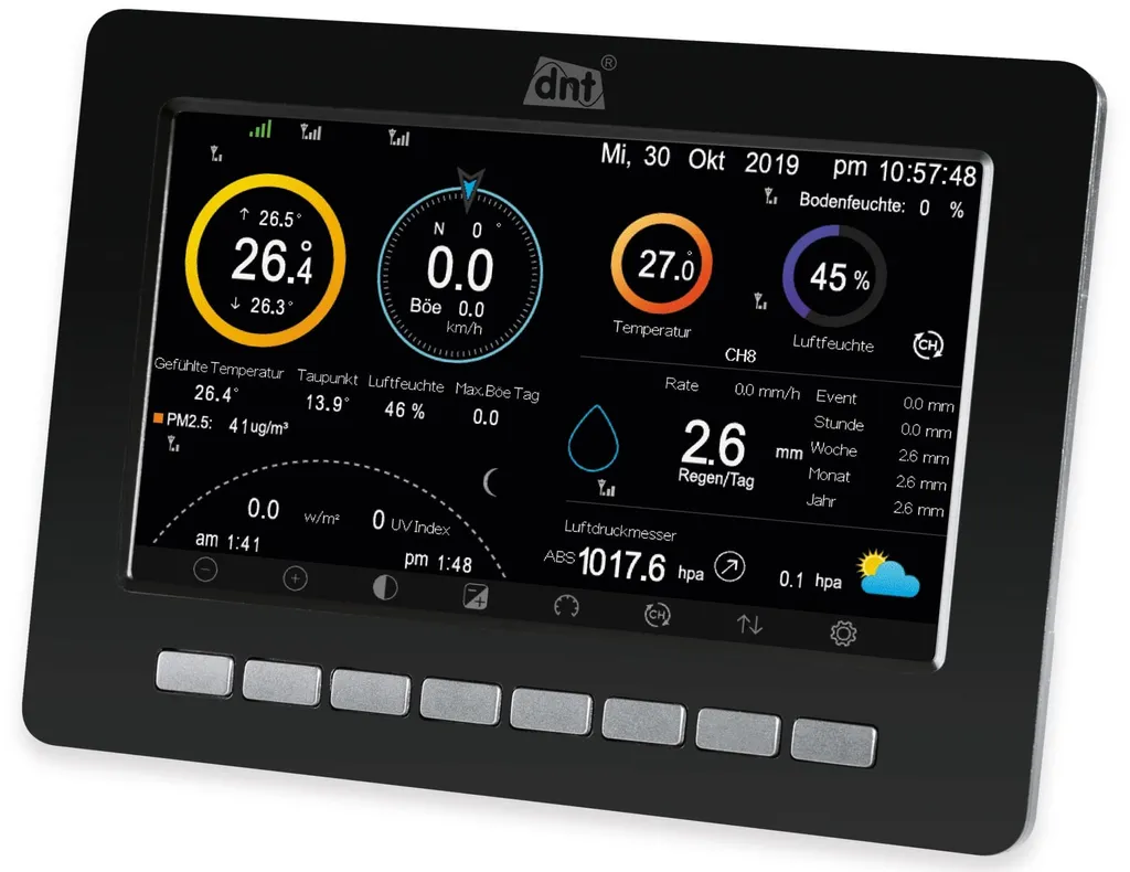 Écran de Rechange DNT 00007 pour Station Météo WeatherScreen Pro HS