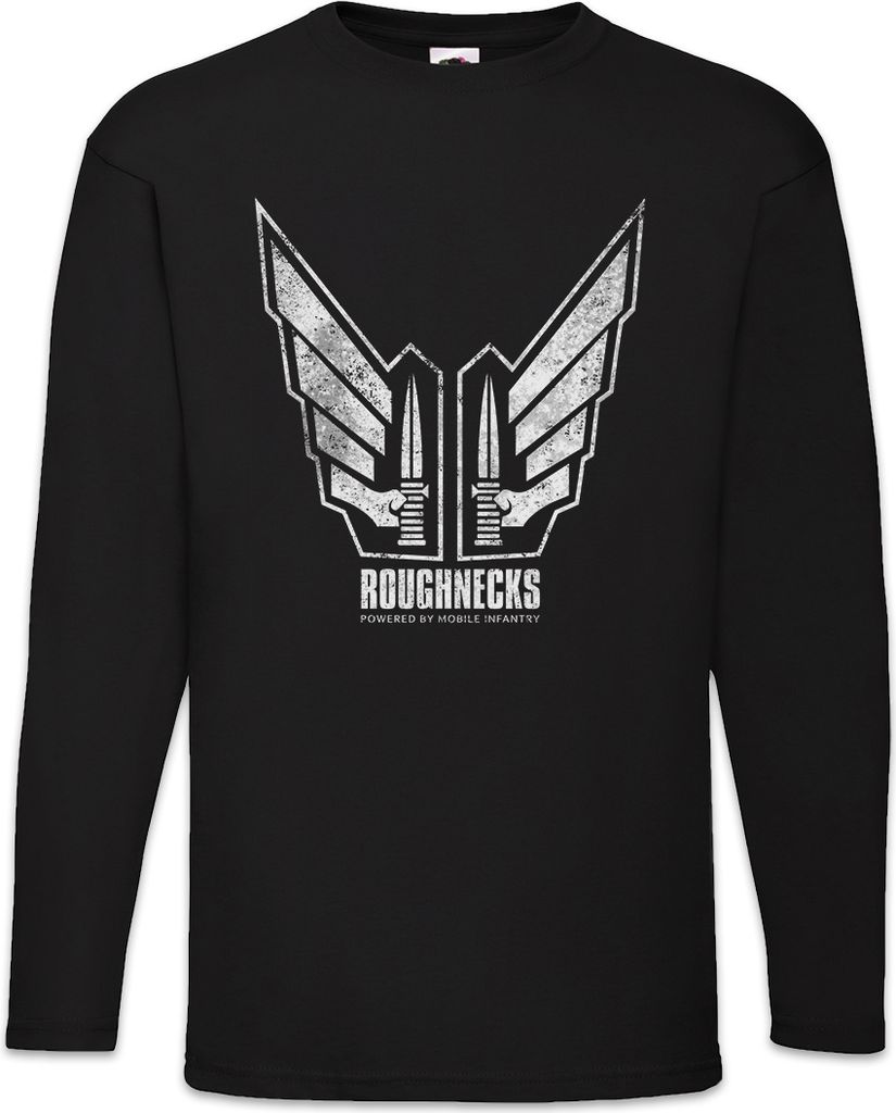 Urban Backwoods Ricos Roughnecks, Langarm T-Shirt, Farbe: Schwarz, Größe: 5XL