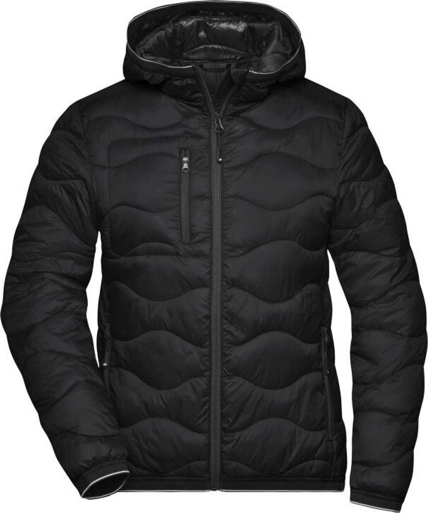 Ladies' Padded Jacket black/black, Gr. XS