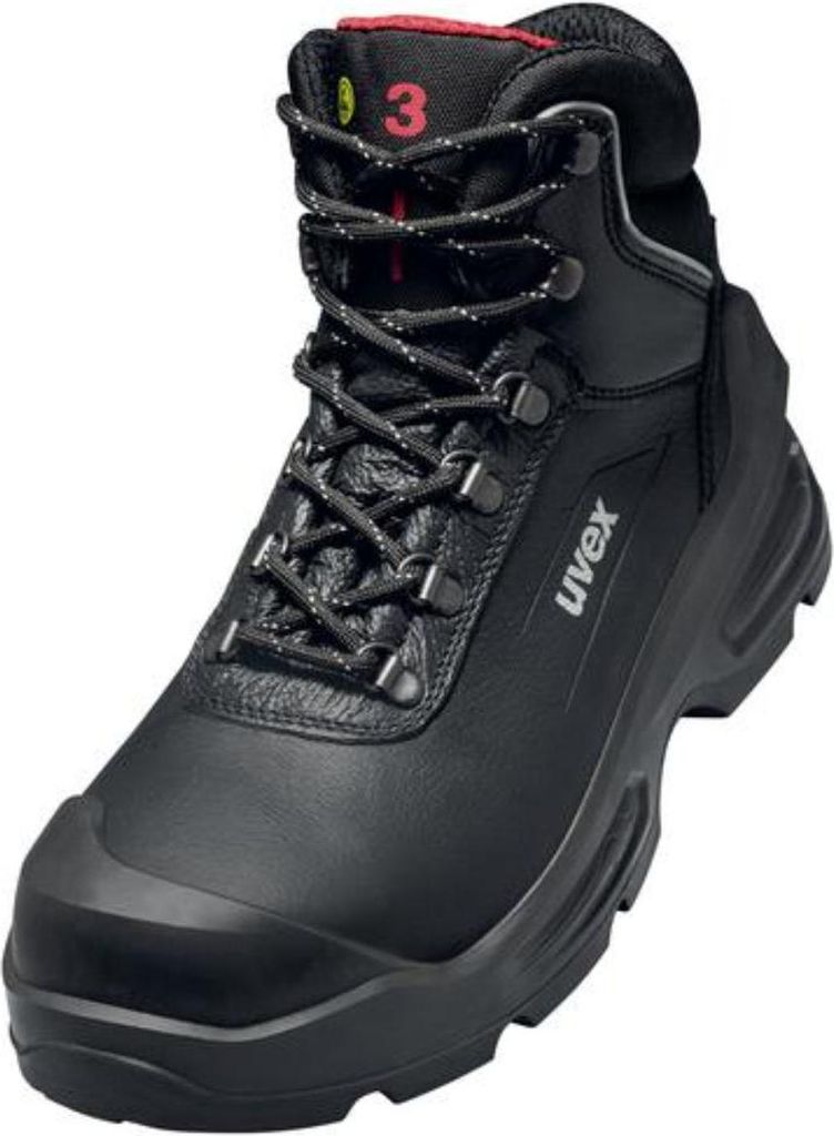 uvex 3 quatro Sicherheitsschuh S3 Stiefel schwarz 42