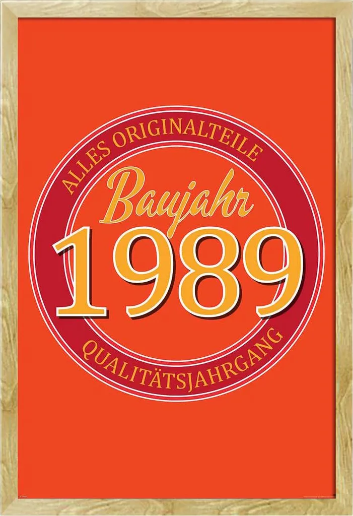 Poster Design 1989 Incorniciato Shinsuke Faggio - Arredo di Stile