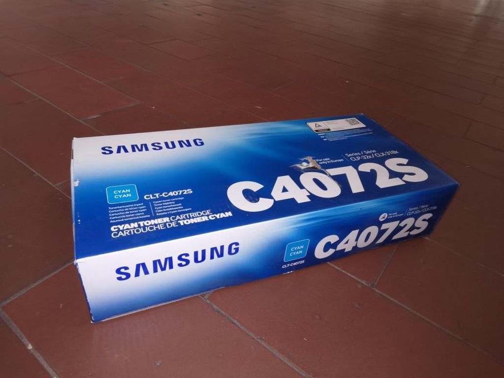 Cartucho de tóner Samsung CLT-C4072S - Cian - Para Imagen del producto 