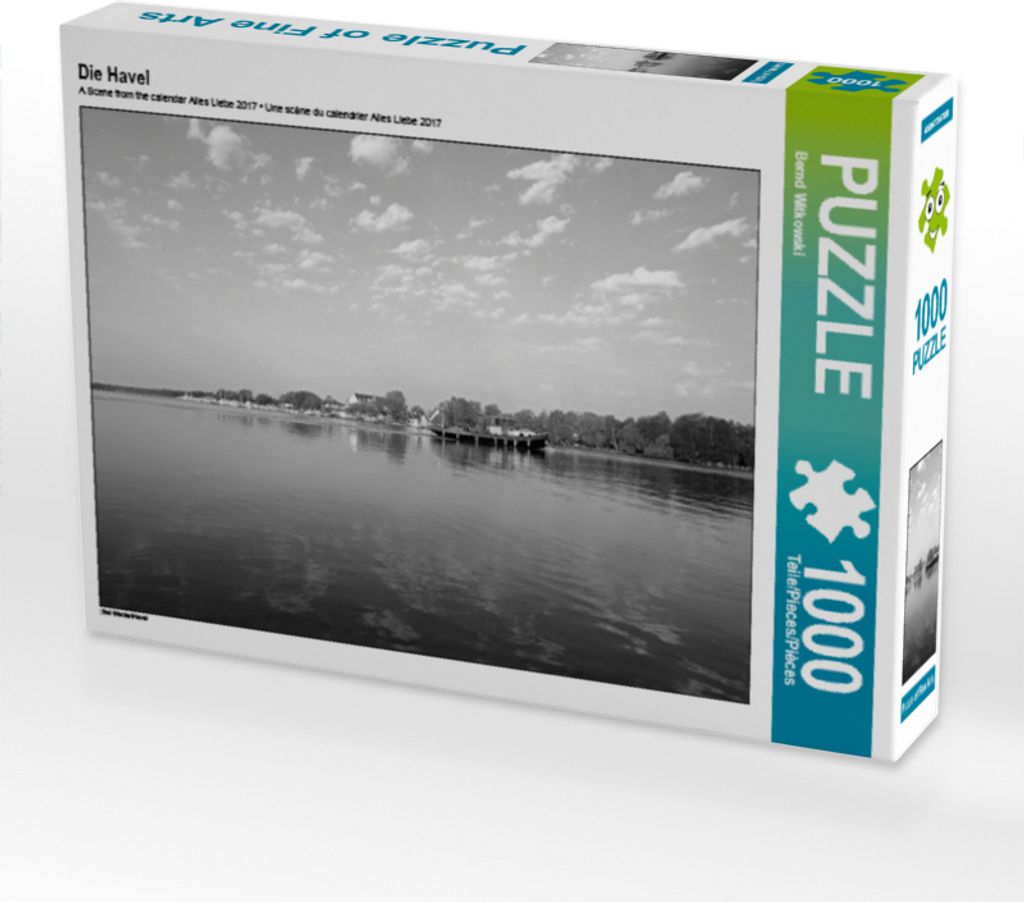 CALVENDO Puzzle Die Havel | 1000 Teile Lege-Größe 64x48cm Foto-Puzzle für glückliche Stunden