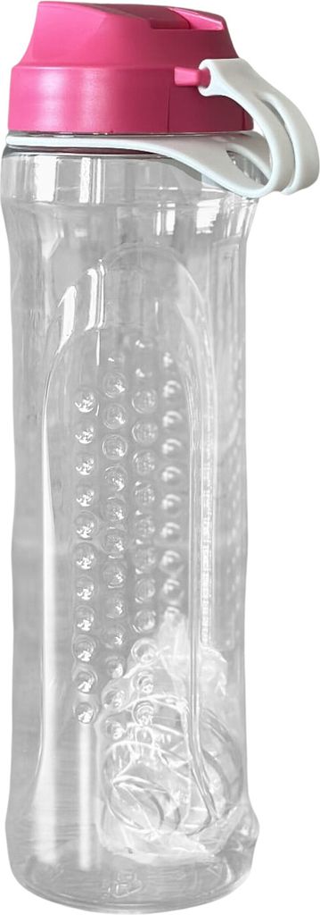Branq Rosa Bidon Paspel Mischkugel 1991 610ml Trinkflasche aus Tritan zur Aufbewahrung und Transport von Getränken