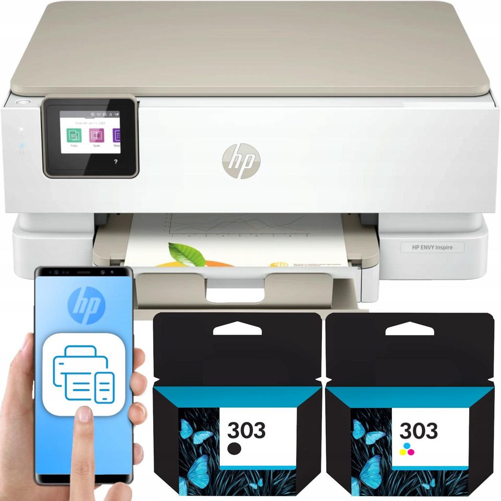 HP Envy Inspire 7220E Tintenstrahldrucker-Multifunktional, Produktbild 