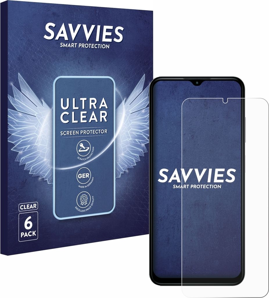 6x Für Nokia G42 5G Schutzfolie Savvies Displayschutz Display Schutz Folie Klar Transparent