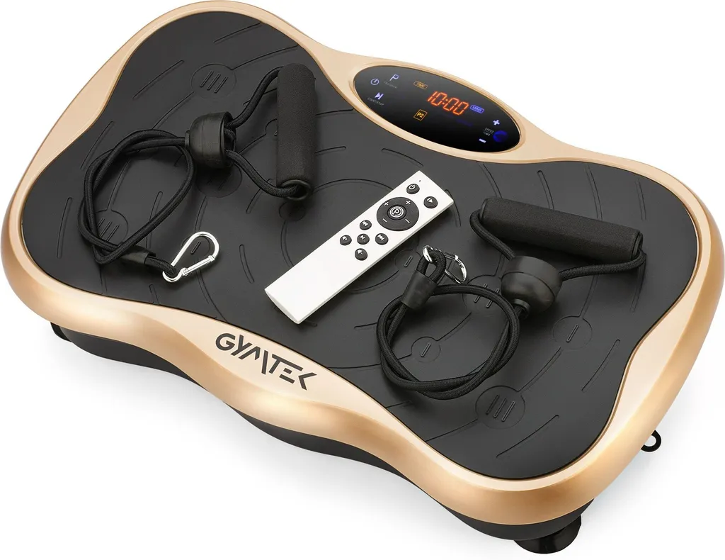 Gymtek® Plaque Vibrante Vibrotrainer 180kg - 5 Programmes et Bluetooth - 11