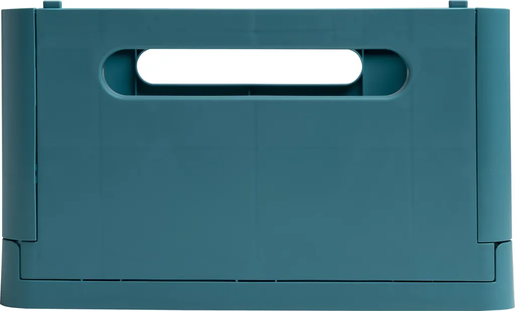 Lot de 4 boîtes de rangement pliables Exacompta Skandi Bleu 27234D
