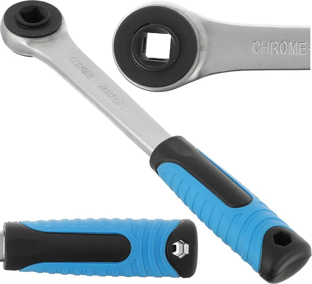 Cricchetto Professionale GEKO G01781A 1/2" - Acciaio CrV Alta Qualità
