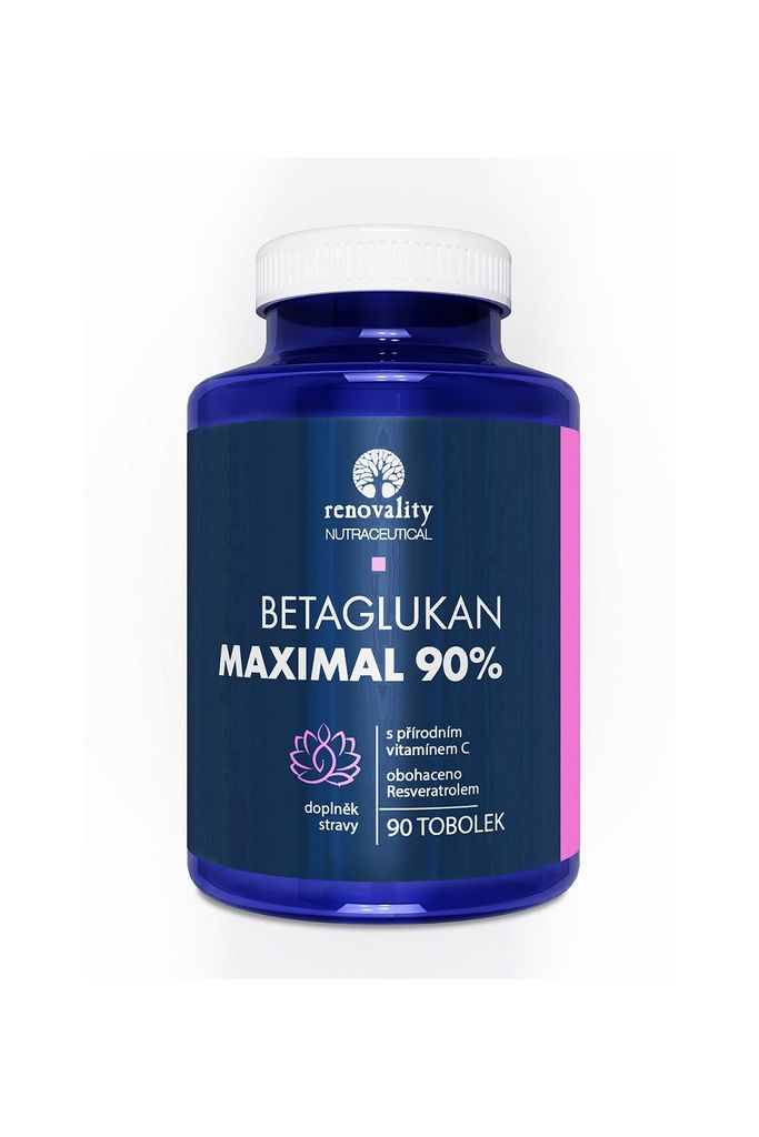 Betaglucan 90% MAXIMAL mit Vitamin C natürlichen Ursprungs 90 Kapseln