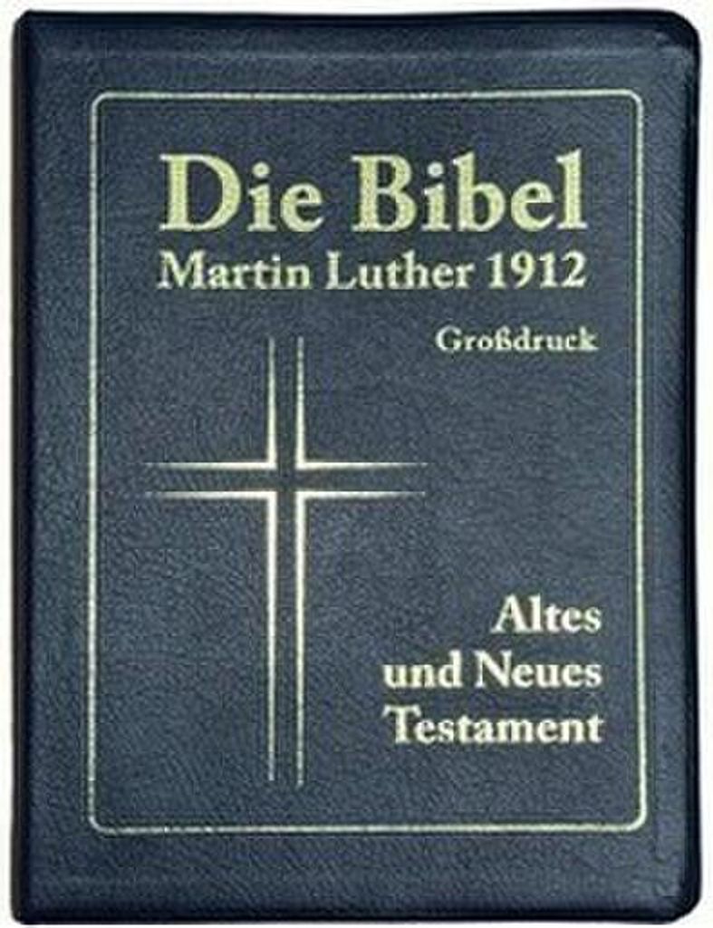 Die Bibel Martin Luther 1912 - Großdruck Produktbild 