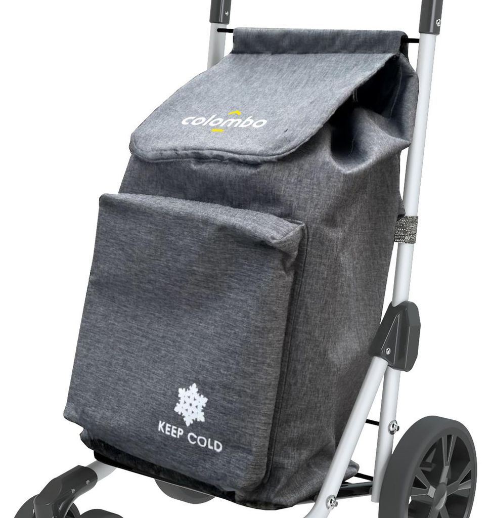 Colombo New Scal CRA006 borsa della spesa Grigio Borsa Immagine del prodotto 