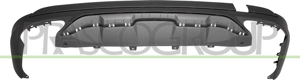 PRASCO Heckdiffusor Heck-Diffusor ME8301851 Hinten passend für MERCEDES-BENZ GLE (W166)