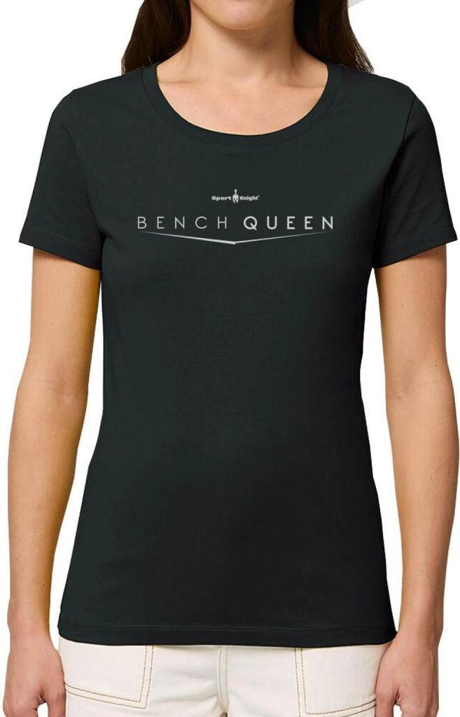 Sport-Knight Damen Fitness T-Shirt "Bench Queen" Organisch Premium