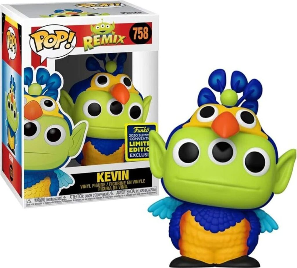Funko Pop! Disney #758 Remix Alien as Kevin + Pop Protector