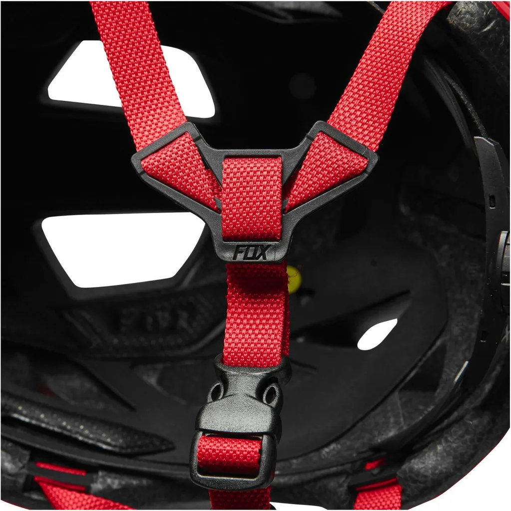 Casque VTT FOX Mainframe Mips Fluo Red Taille L - Protection Intégrale - 8