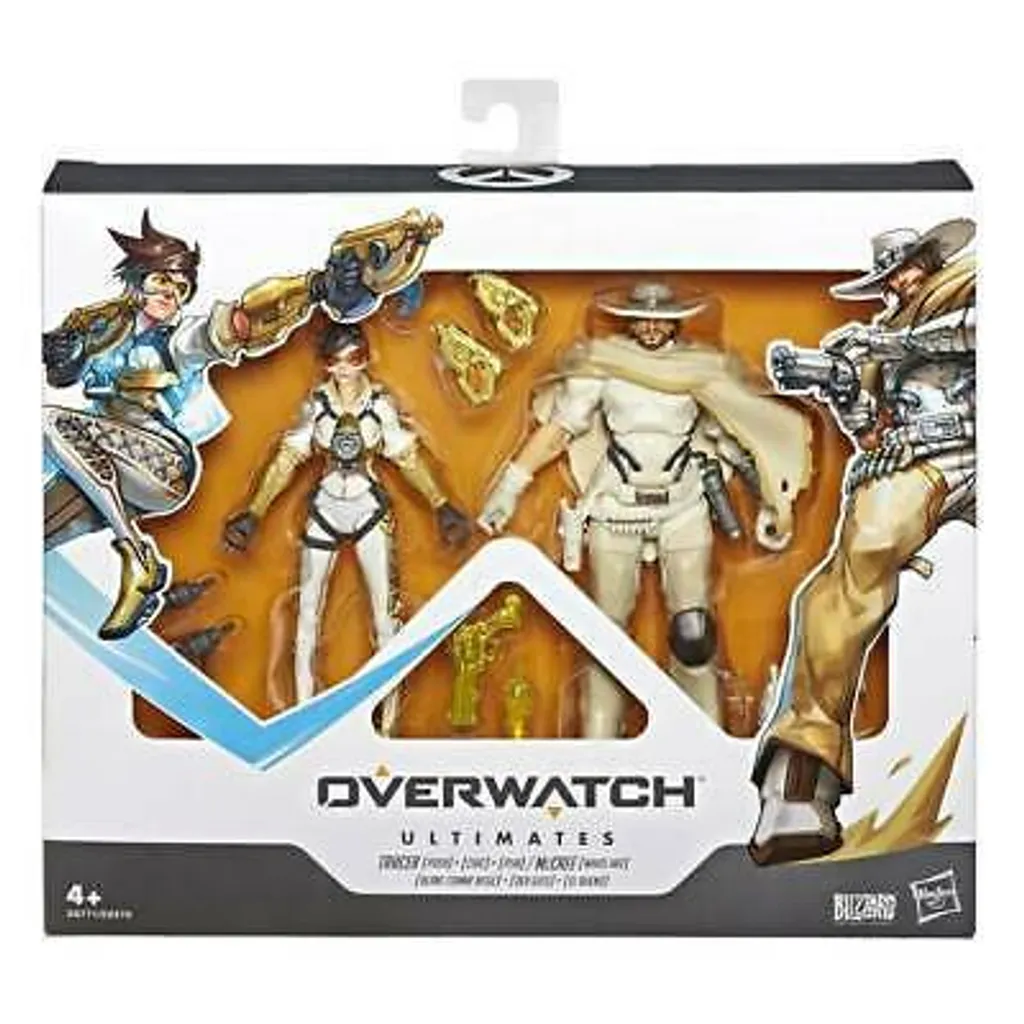 Hasbro Overwatch Ultimates Tracer & McCree Pack 2 Figures 15cm