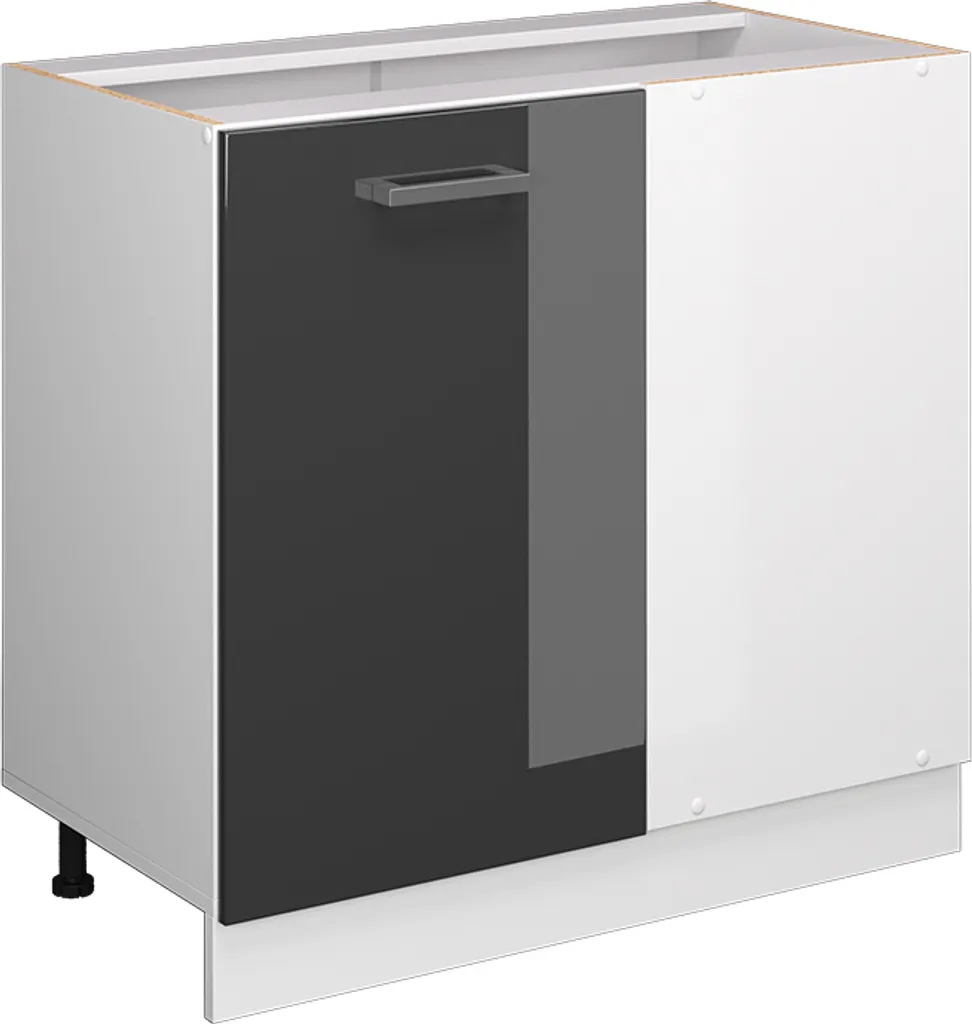 Vicco Mobile Angolare R-Line 86cm: Ottimizza lo Spazio in Cucina