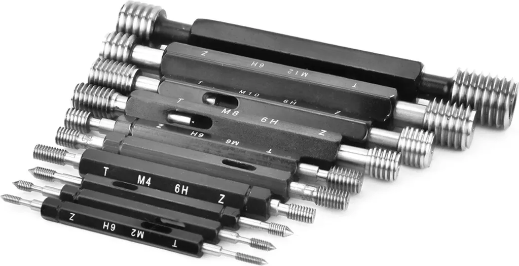 Outil de Mesure Traversant Double Extrémité Type A en Acier Renforcé 10
