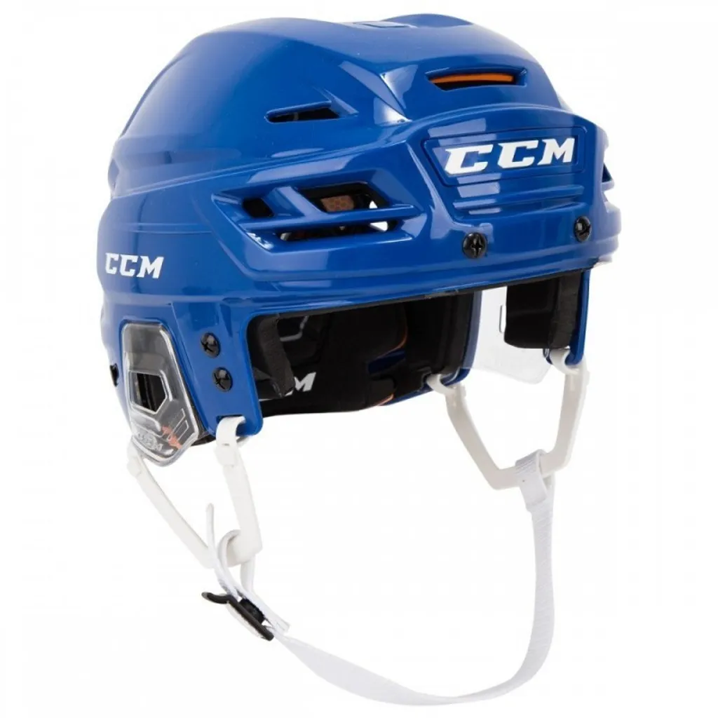 Casque CCM Tacks 710 bleu taille S avec mousse confort D3O